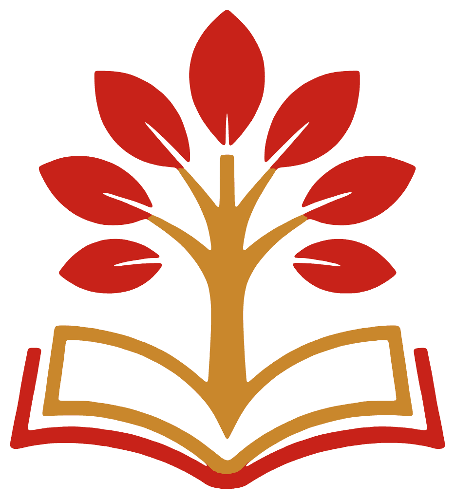 General Tso's Organization emblem: a red-leafed tree growing from an open book